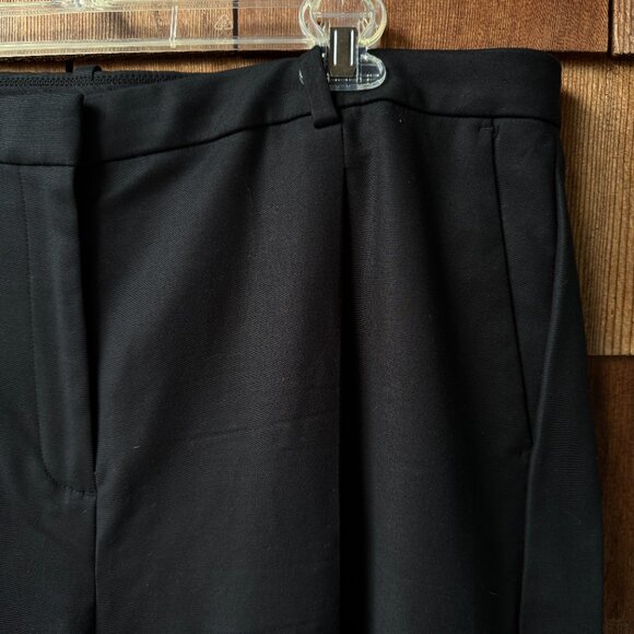 NEW J. Crew Bold Black Essential Wide Leg Pant in Women's 16 Tall - Picture 7 of 11
